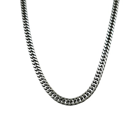 steel silver chain fat1